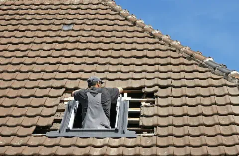 Pose de velux - Gunsbach